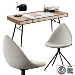 BoConcept / Cupertino Table + Ottawa Chair