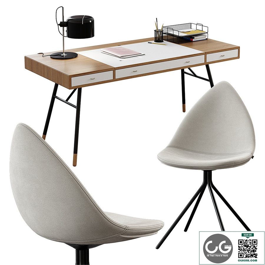 BoConcept / Cupertino Table + Ottawa Chair
