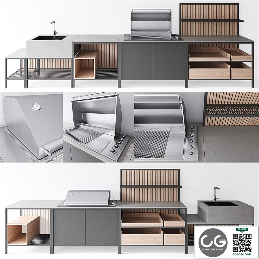 Kaufmann GrillKitchen Block Outdoor Kitchen