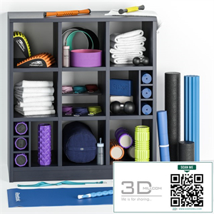 Sports set for yoga and fitness