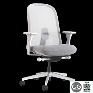 LINO Office Swivel chair with armrests by Herman Miller