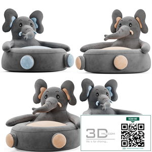 Elephant kids chair