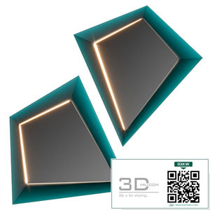 Reflex Angelo Quartz Asymmetric Mirror