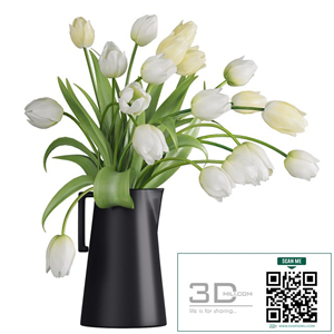 Bouquet of flowers in a vase 38