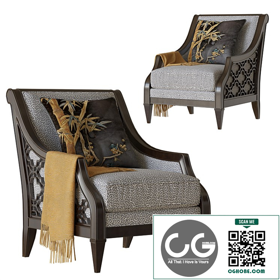 Bay club armchair