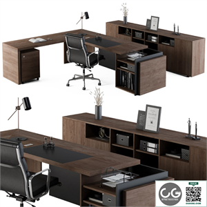 Office Furniture - Manager Set03