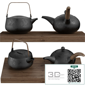 teapot set for coffee