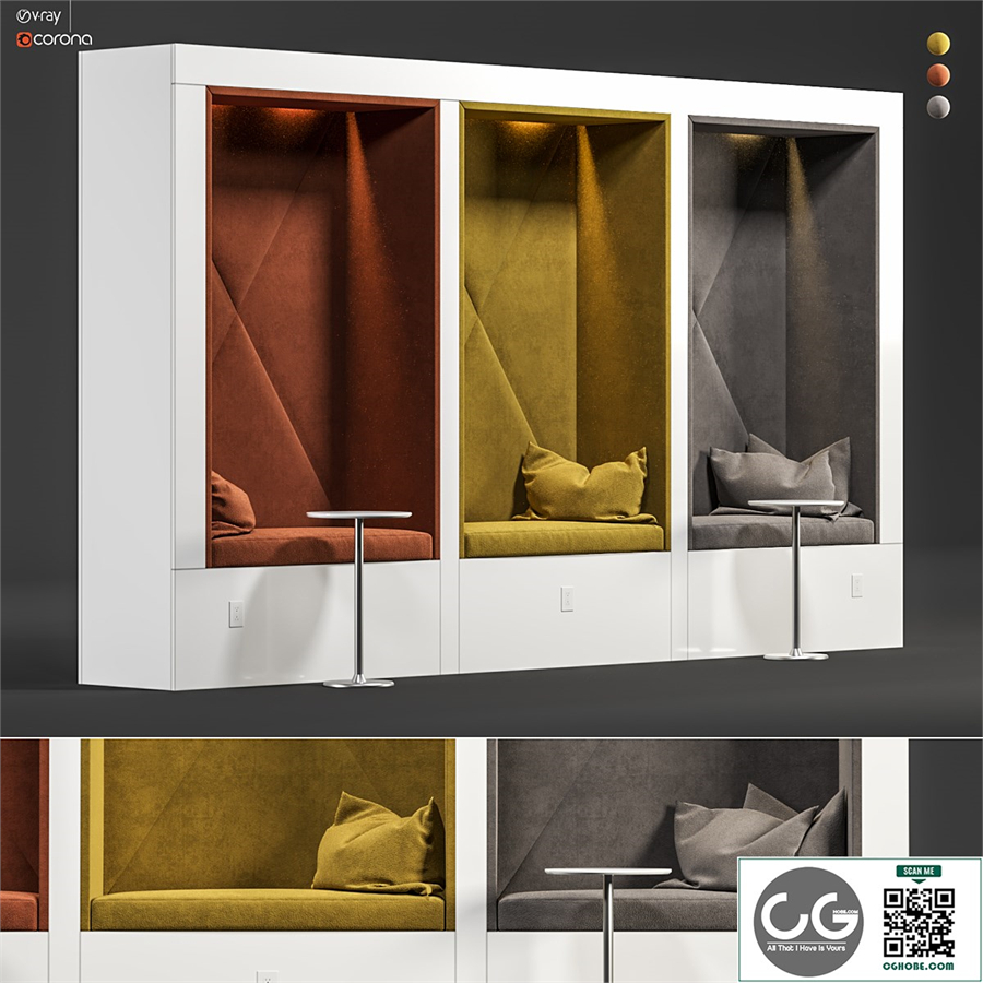 Restaurant and office Lobi Soft Seating-3