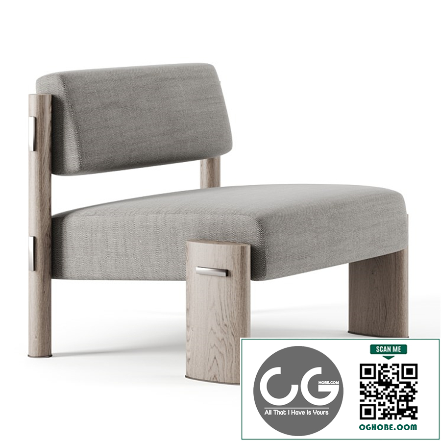Nichols lounge chair by McGuire furniture