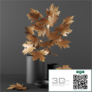 Decor set 9 with Maple Branch