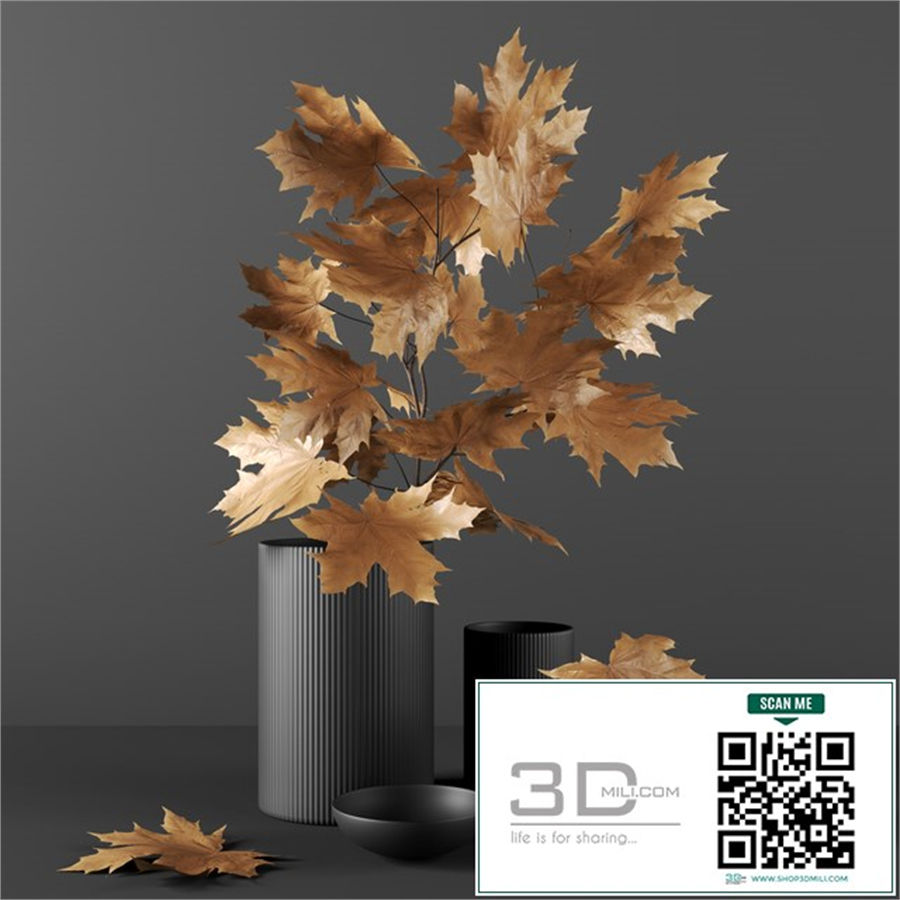 Decor set 9 with Maple Branch