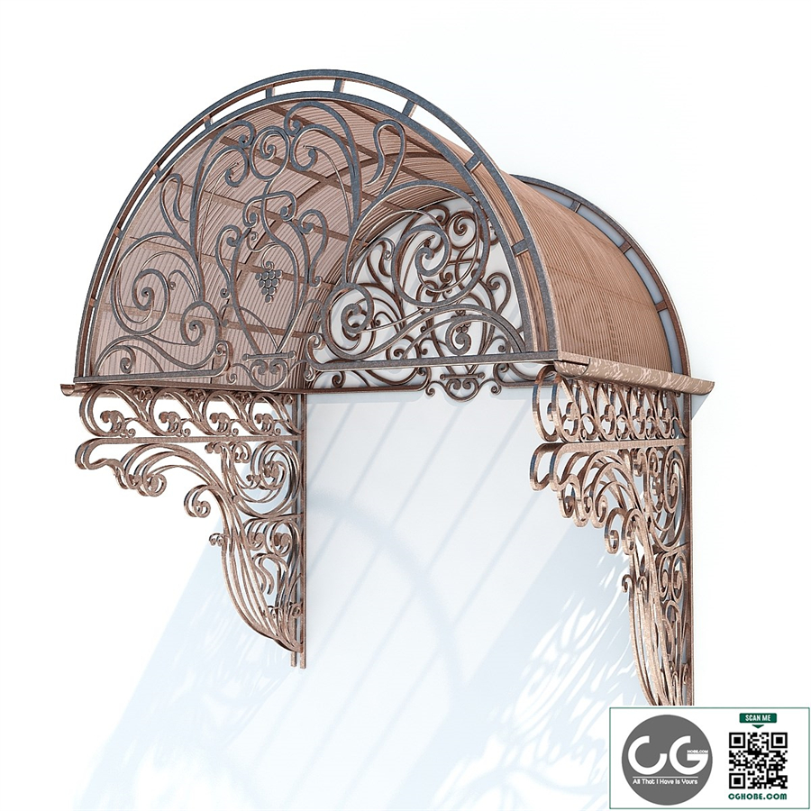 Forged visor № 7