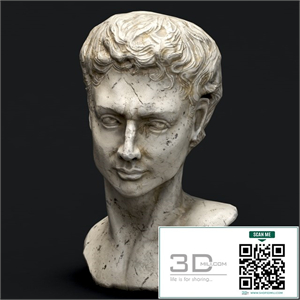 Face statue