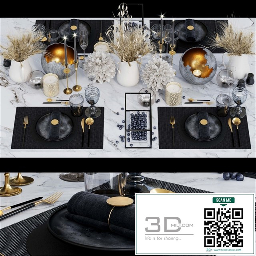 Luxury table setting