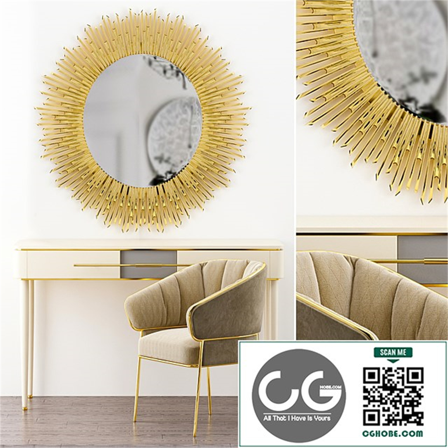 Agra Dressing Table Frato Interiors