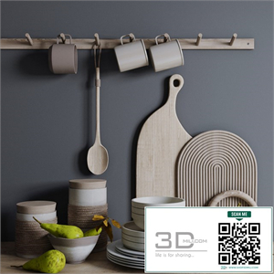 Decorative set for the kitchen # 1