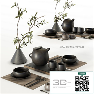 Japanese table setting