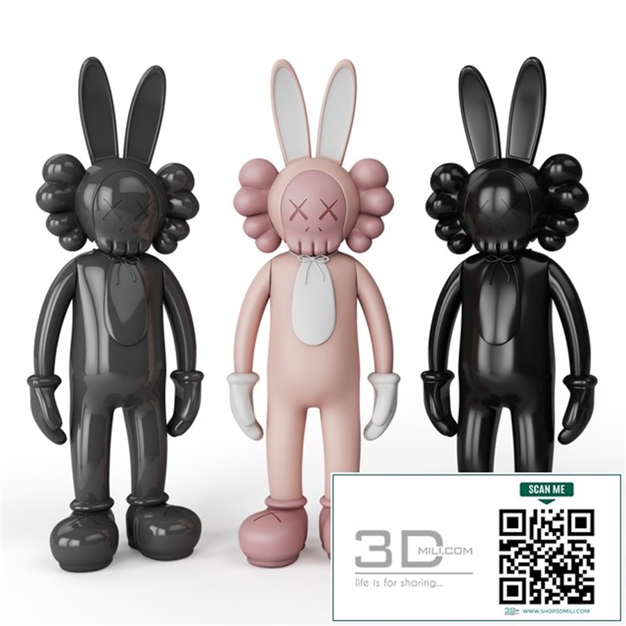 Rabbit KAWS BFF