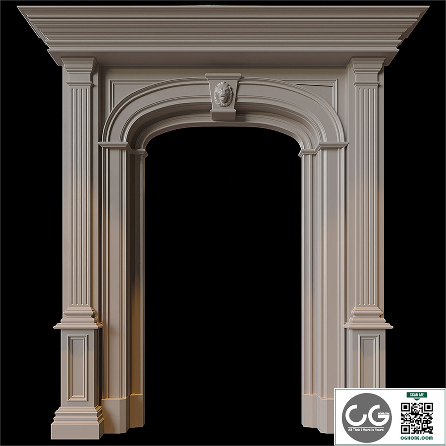 Door portal Clive Christian