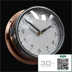 Bronze clock