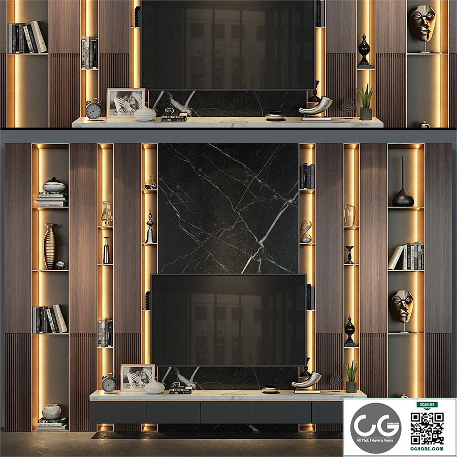 TV Wall set 75
