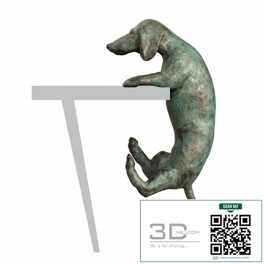 Figurine dachshund