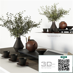 Tea ceremony set
