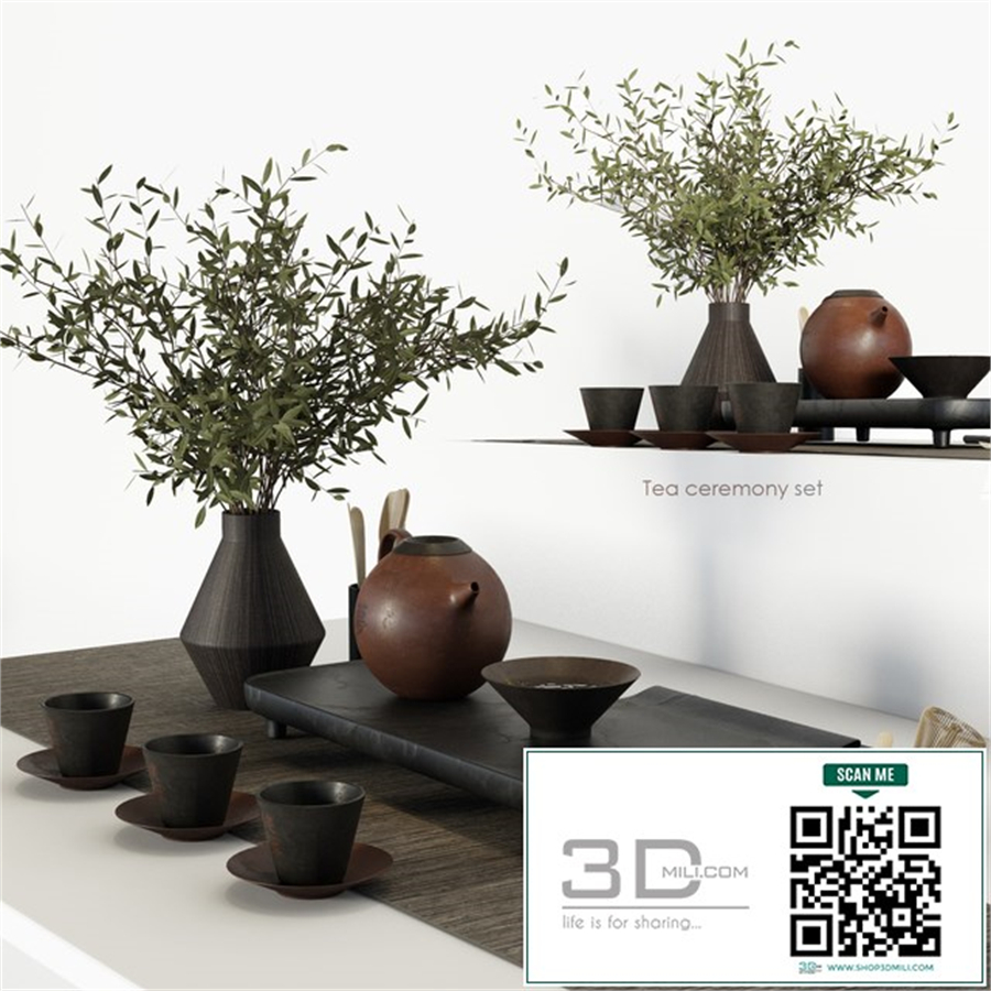 Tea ceremony set