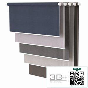 Roller blinds set