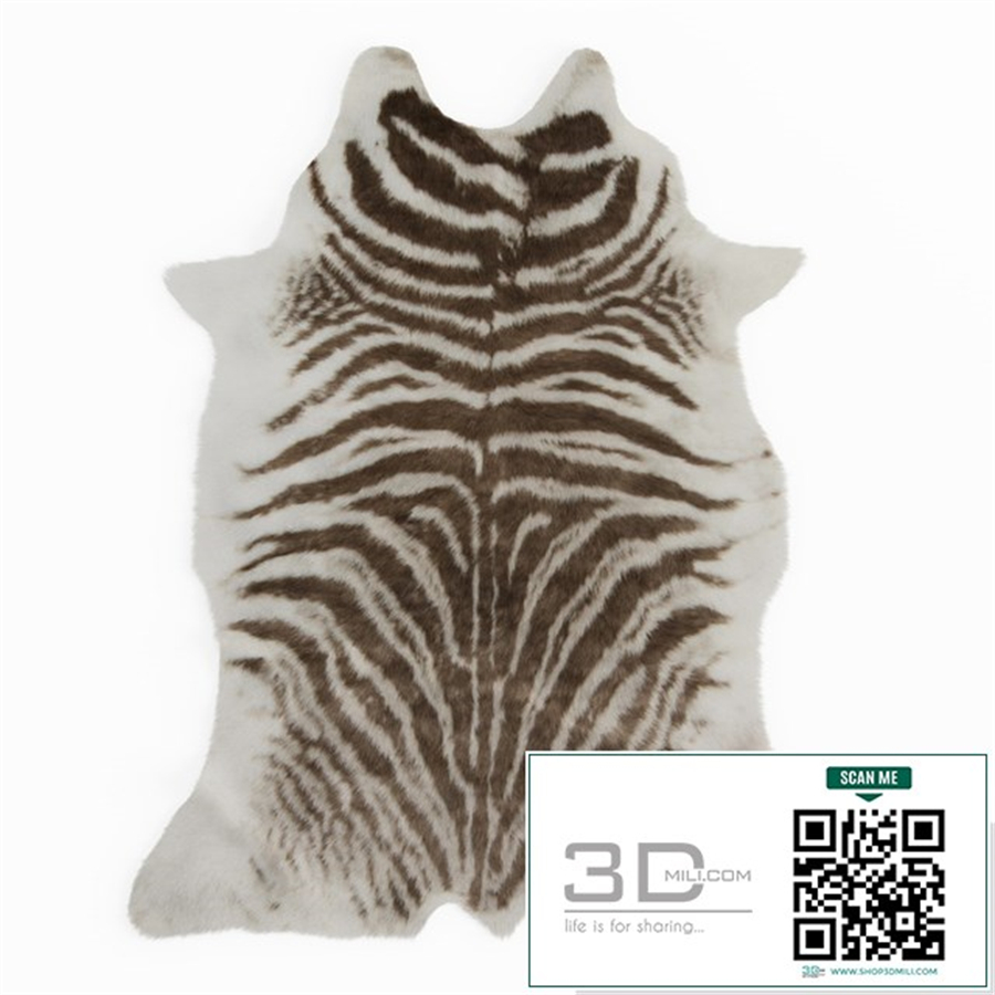 Zebra Gray Rug