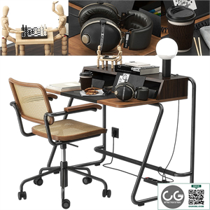 Thonet s1200 desk set