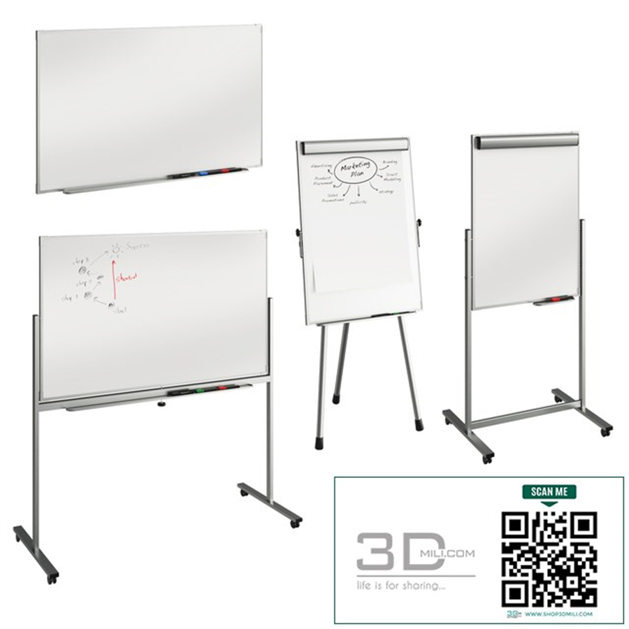Flipcharts and board