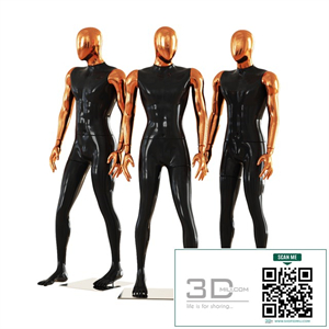 Faceless male mannequins 42