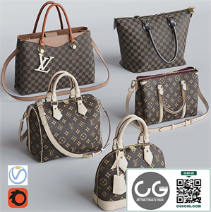 Bag Set 3. Louis Vuitton