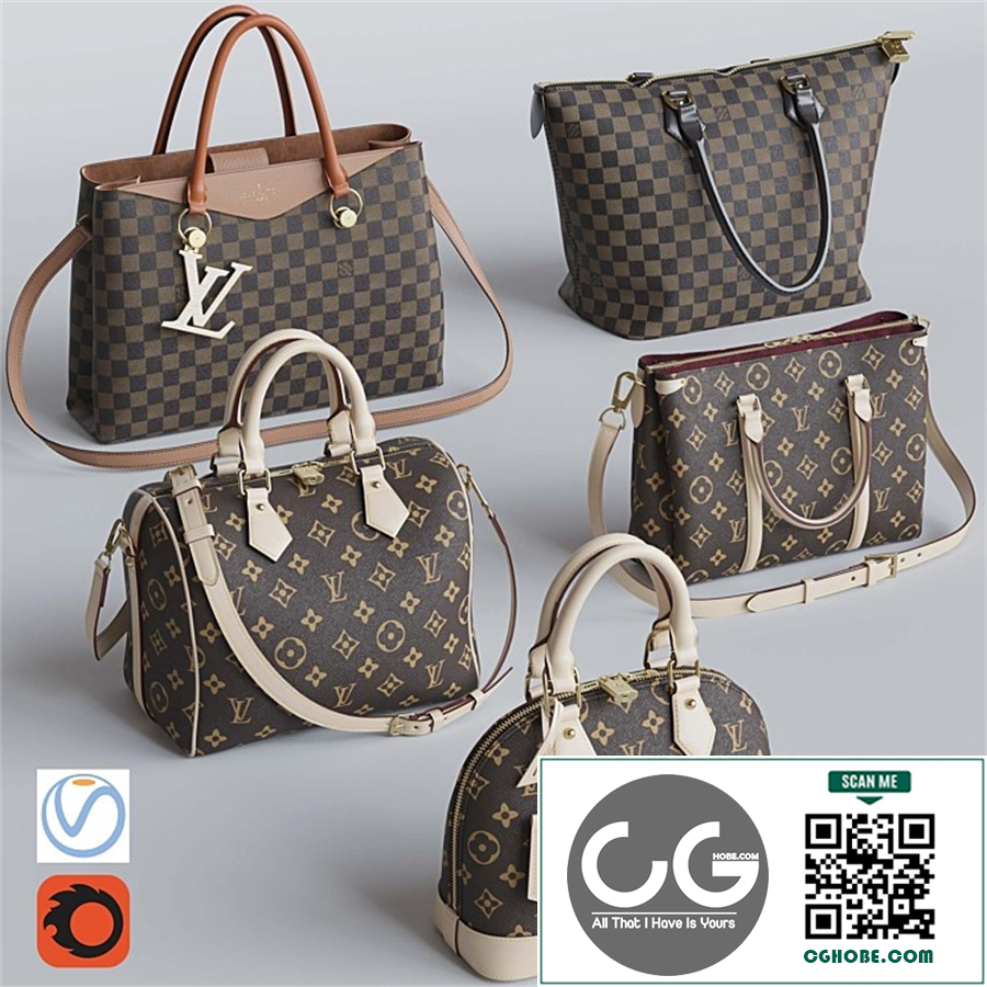 Bag Set 3. Louis Vuitton