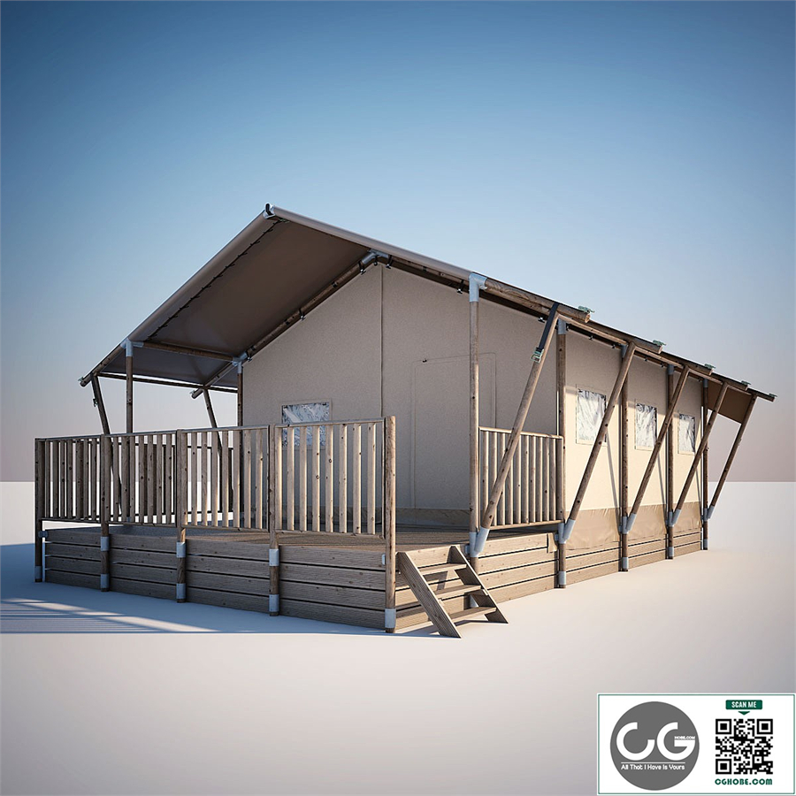 Glamping tent