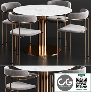 Gubi & West Elm Dinning Set