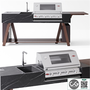 OCQ BBQube Outdoor kitchen