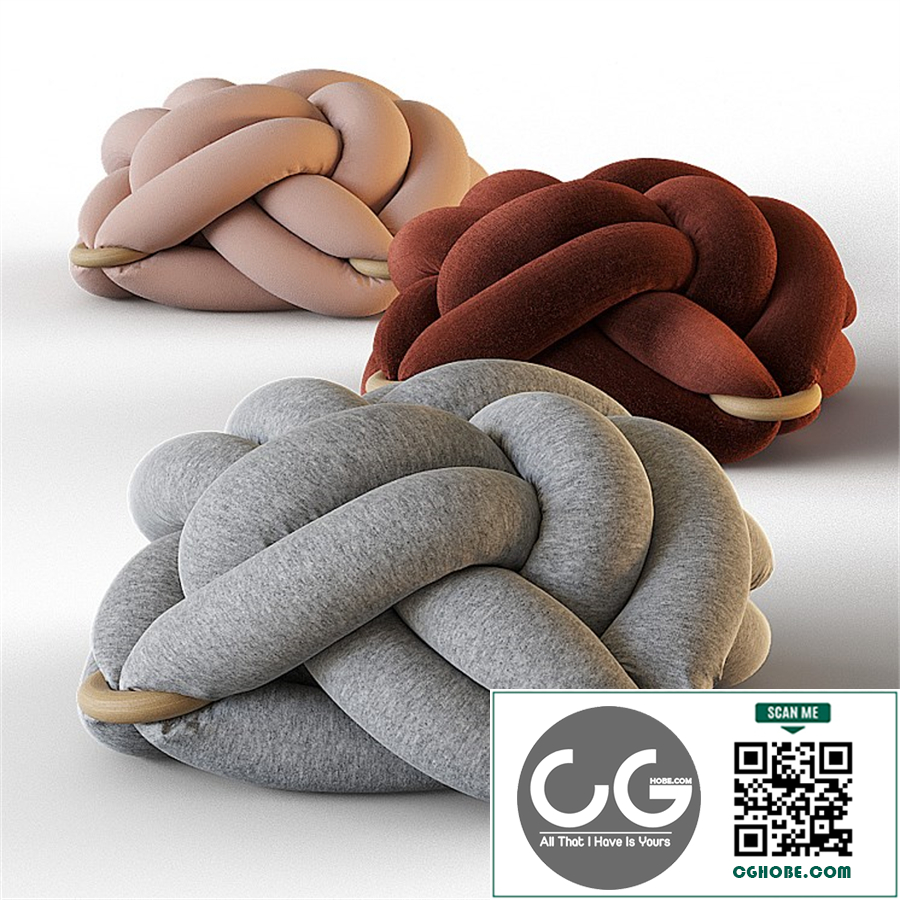 Knot floor cushion