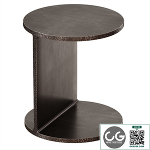 Jackie Iron End Table (Crate and Barrel)