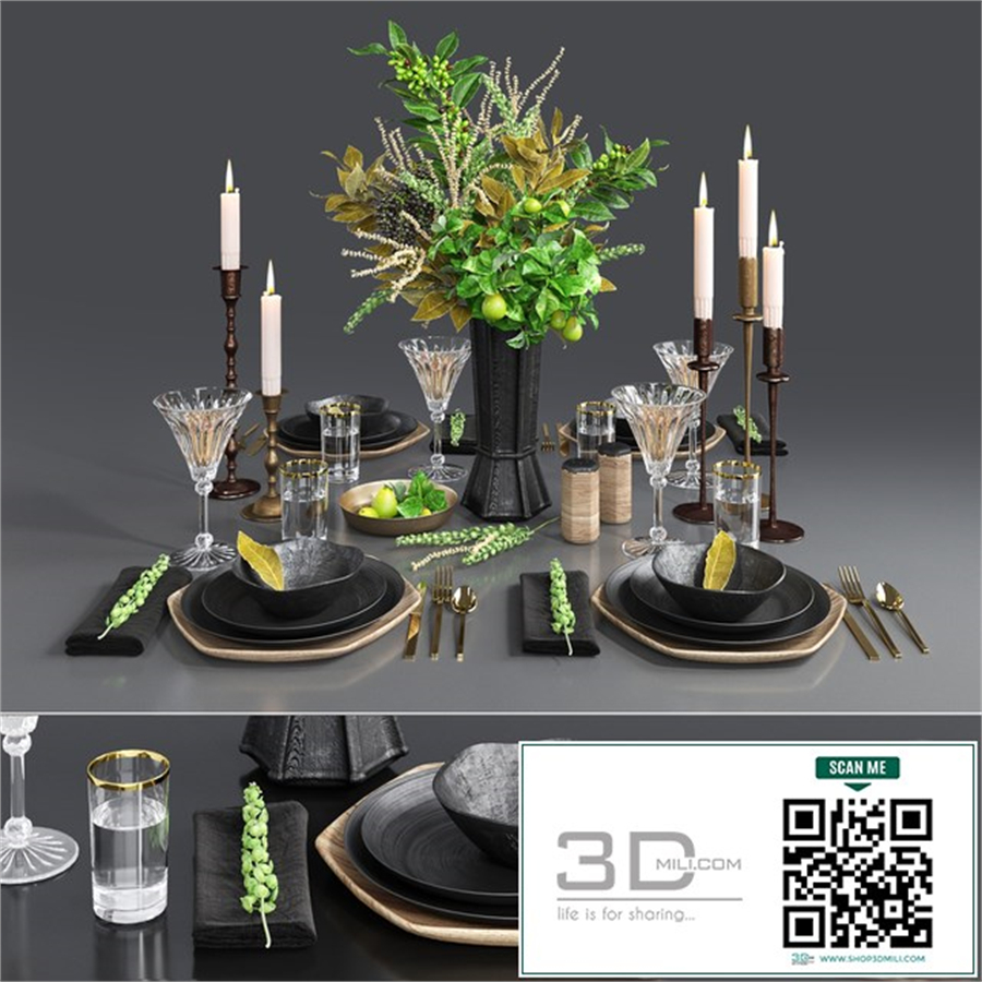 Aromatic Table Setting