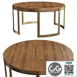 Henry Bertrand Ltd Decorus VALENCIA circular coffee table