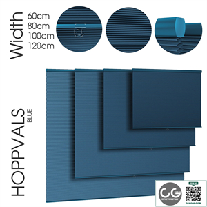 HOPPVALS. cellular blind. Blue