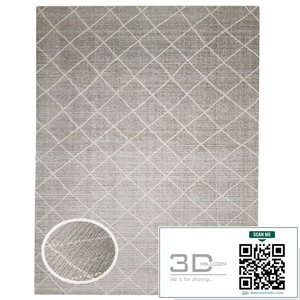 REINA DIAMOND HANDWOVEN WOOL RUG