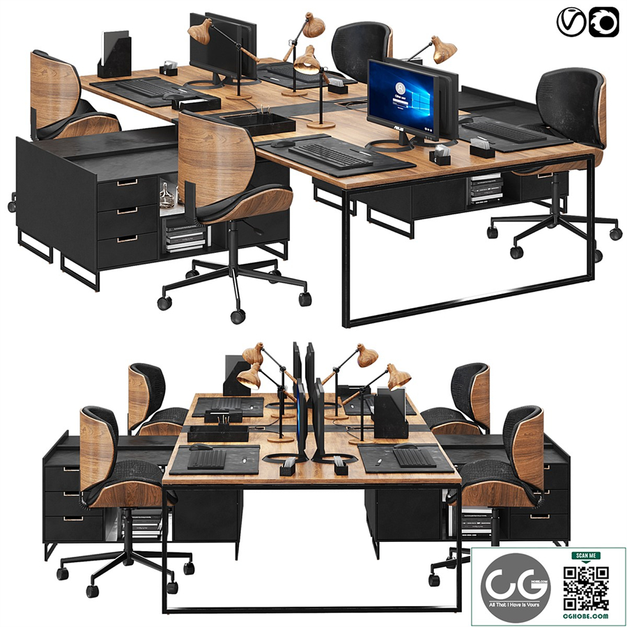 office furniture set 02