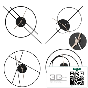 clock set 1 by Horloge Murale