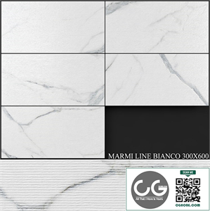 Keros Marmi Line Bianco 300x600