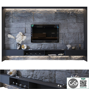 TV zone in stone