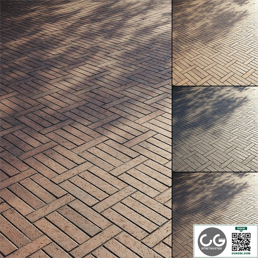 Clinker paving slabs Type 7