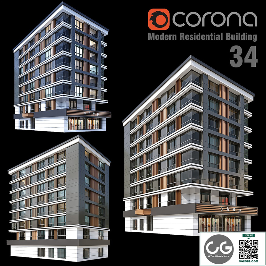 Modern Residential Building 34